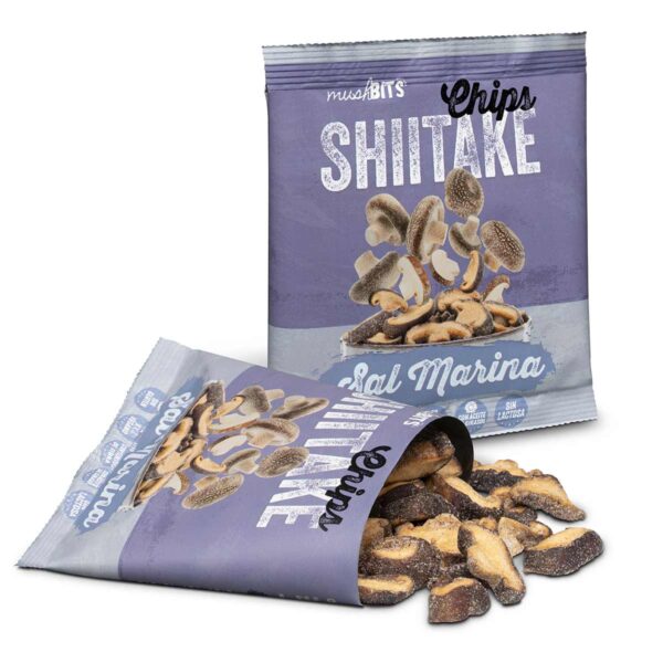 Chips Shiitake Sal Marina caja 20 uds.